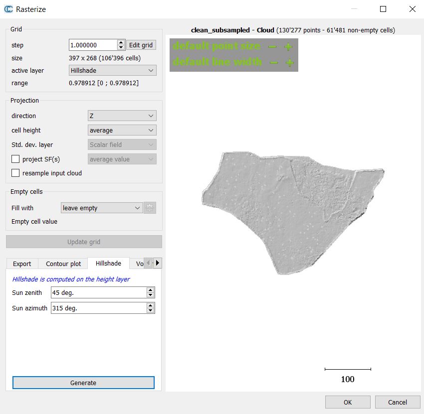 Hillshade 1m CC